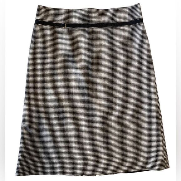 Skirtin Around Black and white checked pencil skirt Size 6 - Picture 1 of 6